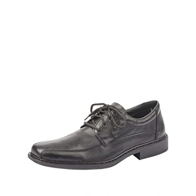 Image of Rieker Men&#039;s B0812 00 Derby, Black (Nero/Black), 6.5 UK