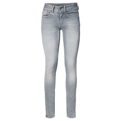 Image of G Star LYNN MID Skinny Jeans Fit, Women&#039;s, Size: 23x28, Faded industrial grey