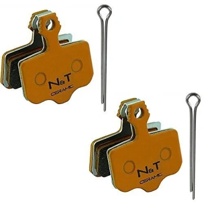 Image of Noah and Theo 2x NT BP001/CR Ceramic Disc Brake Pads fit SRAM VIA GT, DB5, X0, XX, XX World Cup, Level, Level T, TL Force ETAP AXS HRD