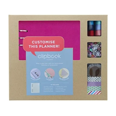 Image of Filofax Clipbook Creative Kit Fuchsia