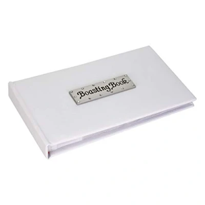 Image of Metal Planet Ltd Boasting Book White neutral pocket sized photo album. Holds 40 6x4 inch photos.