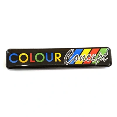Image of Volkswagen 1H6853714GZ39 Lettering Colour Concept Trim Badge Emblem