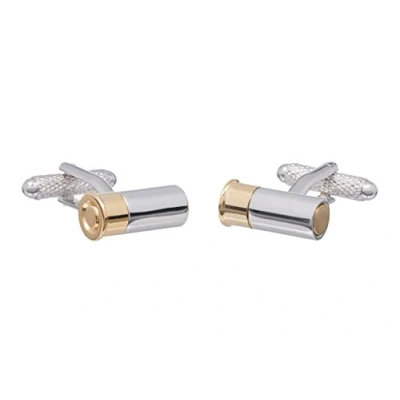 Image of Shotgun Cartridge Cufflinks Presented In Onyx Art London Cufflink Gift Box