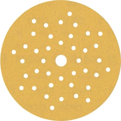 Image of Bosch Professional 5x Expert C470 Sandpaper (for Hardwood, Paint on wood, Ø 125 mm, Grit 180, Accessories Random Orbital Sander)
