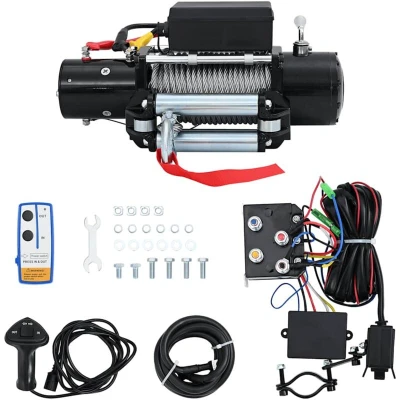 Image of vidaXL Electric Winch 12 V 13000 lbs