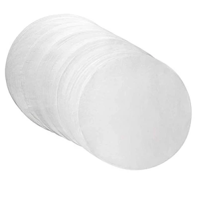 Image of 100 Pcs Round Parchment Paper, 8 Inch Baking Circles Rounds Non Stick Parchement Paper Sheets Greaseproof Cake Pans Circle Tin Liners(8&quot;)