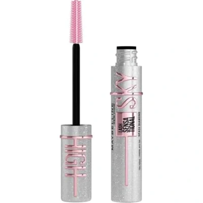 Image of Maybelline Mascara Lash Sensational Sky High Volumizing &amp; Thickening Eyelash Lengthening, Top Coat, Space Diamond