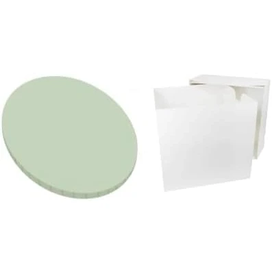 Image of Art of cake® 10 Inch Sage Masonite Cake Board (5mm Thick) and Tall Box (10x10x10)