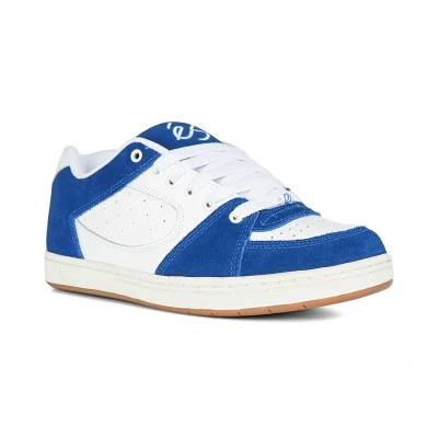 Image of és Accel OG Unisex Skate shoes, Size: 7, Royal/white Leather