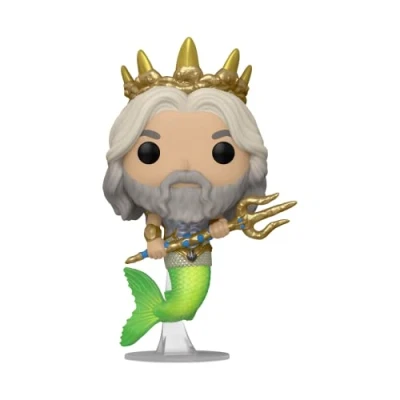 Image of Funko POP! Disney: the Little Mermaid King Triton Live Action Collectable Vinyl Figure Gift Idea Official Merchandise Toys for Kids &amp; Adults Movies Fans