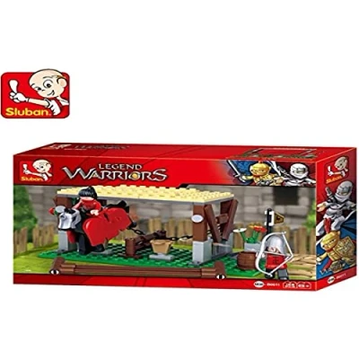 Image of Sluban M38 B0611 Legend Warriors Stables, Multi Colors