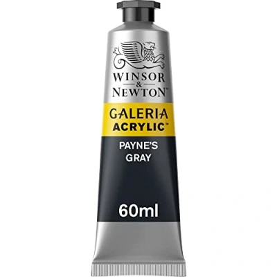 Image of SG Education GAL 2120465 Full Range of Galeria Acrylic, 60 mL Tube, Paynes Grey
