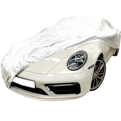 Image of Simply BCC5 XX Large Breathable Car Cover Secure Fit Weather &amp; Water Resistant