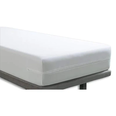 Image of Fullcover Zipped Waterproof Mattress Protector Single,90cms x 190cms 23cms