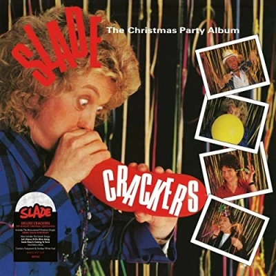 Image of Slade Crackers Transparent &amp; Smoky White vinyl Sealed 2022 UK LP BMGCAT716LP