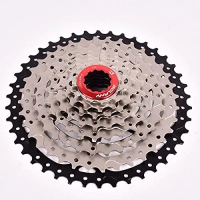 Image of BIKECO MTB Cassette 8 Speed 11 32T 36T 40T 42T Bicycle Wide Ratio Sprocket Compatible with Shimano Ultegra xt Sunrace Sram (except XD) (8 42T)