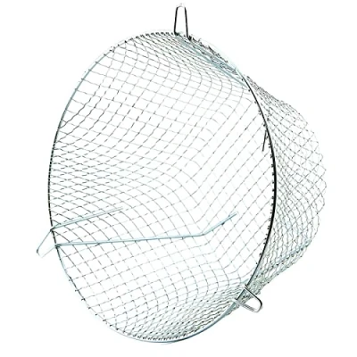 Image of SPARES2GO Universal Zinc Coated Terminal Guard Round Boiler Flue Cage (11&#039;&#039; / 280mm)