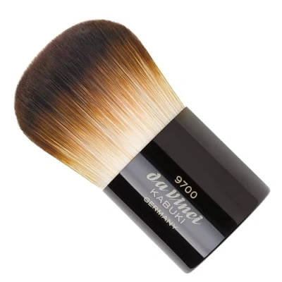Image of da Vinci KABUKI POWDER BRUSH / synthetic fibre vegan with travel box handmade in germany