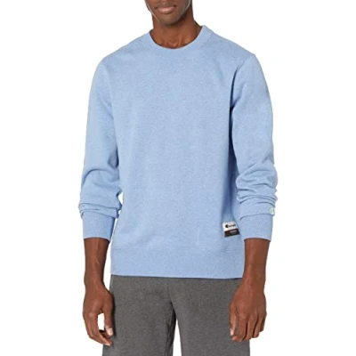 Image of Champion Men&#039;s Authentic Originals Sueded Sweatshirt, Blue Jazz Heather, S