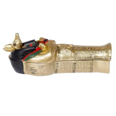 Image of Puckator Anubis Sarcophagus with Mummy Home Living Room Decoration Gifts For Men Women
