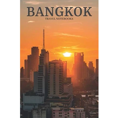 Image of Bangkok: Travel Notebook, Journal, Diary (110 Pages, Graph Paper, 5 Squares per Inch, 6 x 9)