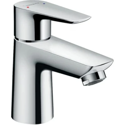 Image of hansgrohe Talis E Basin mixer tap 80 without waste, chrome, 71702000