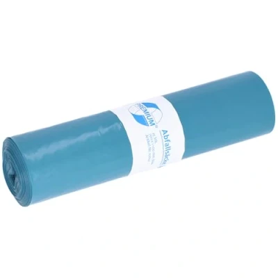 Image of Deiss Premium 10042 Rubbish Bags 700 x 1100 mm 0.05 25 per roll blue