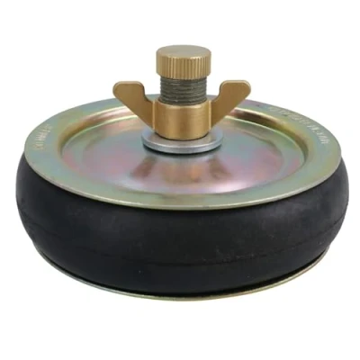Image of Steel Drain Test Pipe Bung/Plug 6&quot; (150mm) Plumbing Stop Tube Blanking Cap