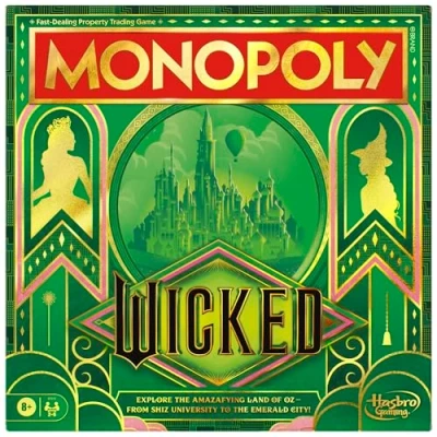 Image of Hasbro Monopoly Wicked/Boardgame