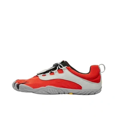 Image of Vibram Men&#039;s V Run Retro_red/Black/Grey Sneaker, 7.5 UK