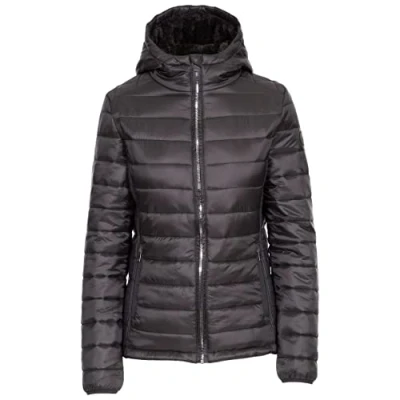 Image of Trespass Womens Padded Jacket Hooded Casual Valerie