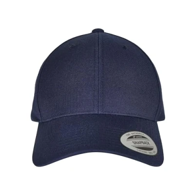 Image of Flexfit Premium Curved Cap, Size: One Size, Navy