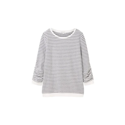 Image of TOM Tailor Denim Striped Jumper, Women&#039;s, Size: XL, Blue/white