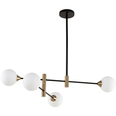 Image of Italux Lighting Marino Modern 4 Light Globe Pendant Ceiling Light, G9