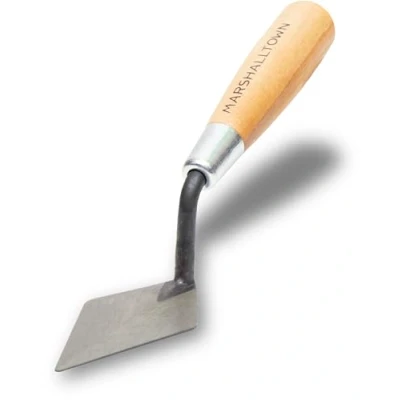Image of MARSHALLTOWN Archaeology Pointing Trowel, 4 x 2 Inch London Pattern Blade, High Carbon Steel, Wood Handle, Made in The USA, 46 114S