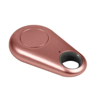 Image of AQUARIUS Last Location Finder GPS Tracker Key with Wireless Sensor and Anti Theft Alarm, Bluetooth Connectivity Ring, Rose Gold