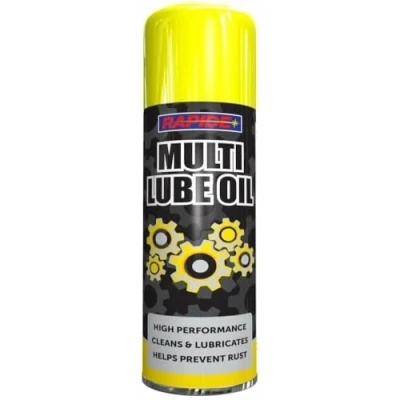 Image of Multi Lube Oil Spray High Performance Lubricates Cleans Prevents Rust 300ml