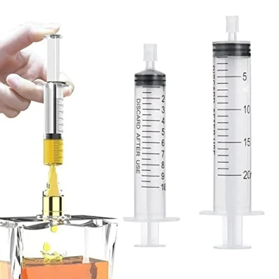 Image of Sanfly Perfume Syringe 3pcs/set Plastic Glue Applicator Dispenser Tools for Refillable Bottle Quantitative Dispensing