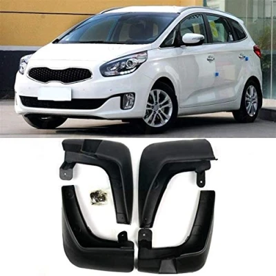 Image of 4pcs Car Mud Flaps Mudguards Upgraded, For Kia Carens 2013,2014,2015,Front Rear Splash Guards Fender Styling Body Fittings.