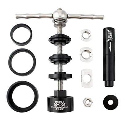 Image of Bicycle Bearing Press Tool Bottom Bracket Shell Fast Install Removal Kit as described, Professional