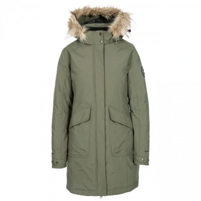 Image of Trespass Womens/ladies Bettany Dlx Down Jacket (Basil) Green Size X Small