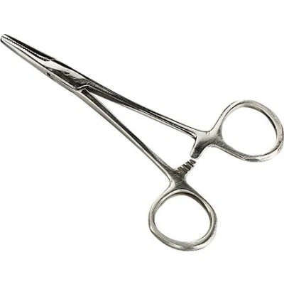 Image of FLADEN Fishing STRAIGHT FORCEPS Stainless Steel Fish Disgorger 8in/20cm Tackle Box Accessory [28 307]