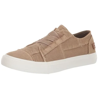 Image of Blowfish Malibu Womens Marley, Warm Taupe Color Washed Canvas, 5 UK