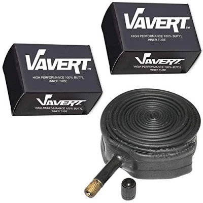 Image of Vavert 700 x 38c Schrader Valve Inner Tubes Pair (ETRTO 622 38)