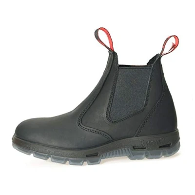 Image of Redback USBBK Chelsea Safety Boots Black Australian Made UK size 8.5