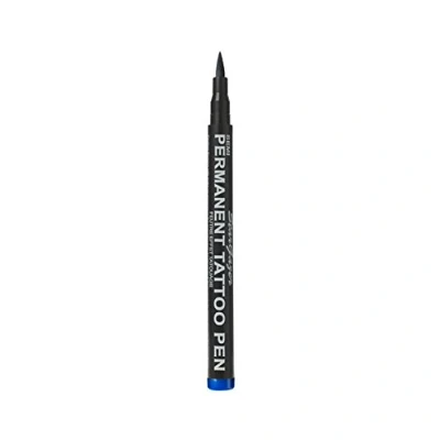 Image of Stargazer Semi Permanent Vegan Tattoo Pen 10. Up To 24 Hour Strong Blue Colour For Skin Art With A Fine Line Nib.