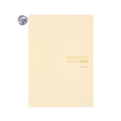 Image of Hobonichi Techo 2025 Cousin Book [English/A5/January Start/Monday Start/Planner]