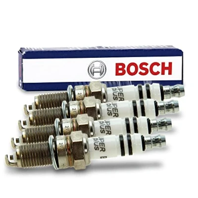 Image of Original Bosch Super Plus YR7DC+ Spark Plugs (Pack of 4)