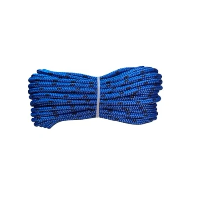 Image of Polypropylene Rope 8 mm x 20 m, Blue/Navy Blue Multipurpose