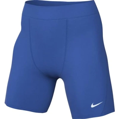 Image of NIKE DH8327 463 W NK DF Strike NP Short Pants Women&#039;s Royal Blue/White Size S